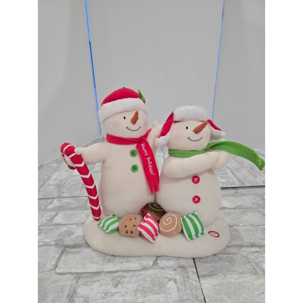 Hallmark 2008 Snowmen Jingle Pals Seasons Treatings Singing Motion VIDEO